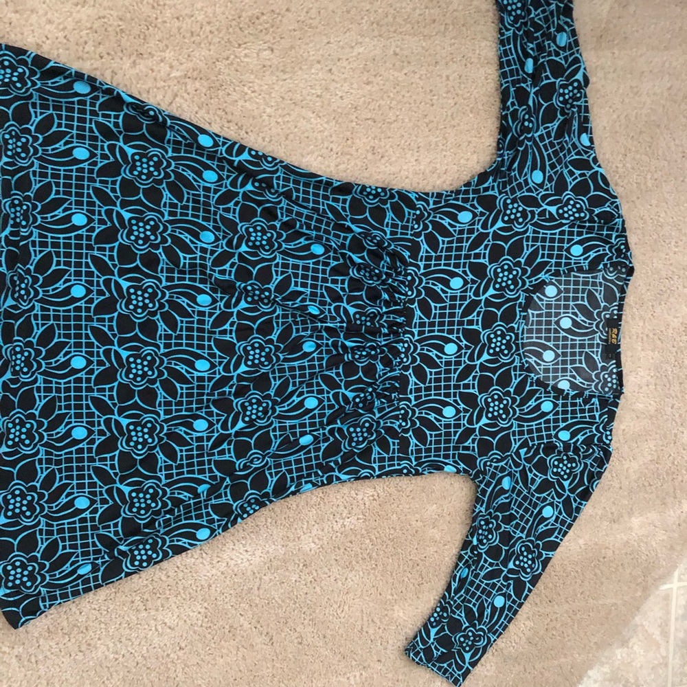 Patterned dress. Gently used( only worn a few times)